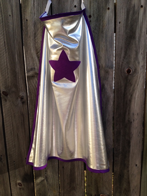 Purple Super Cape with Star